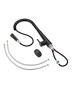 Смеситель для кухни Orange Steel M99-007b Черный матовый-8