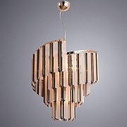 Люстра Divinare Frizzante 1681/01 LM-7 цвет плафона/подвески Золото, цвет арматуры Золото-2