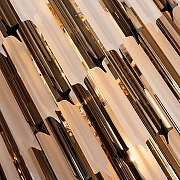 Люстра Divinare Frizzante 1681/01 LM-7 цвет плафона/подвески Золото, цвет арматуры Золото-3