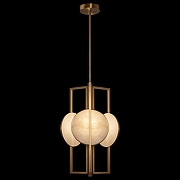 Люстра Maytoni Marmo MOD099PL-03G цвет плафона/подвески Белый, цвет арматуры Золото-1