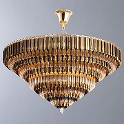 Люстра Divinare Frizzante 1683/01 LM-16 цвет плафона/подвески Золото, цвет арматуры Золото-2