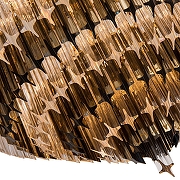 Люстра Divinare Frizzante 1683/01 LM-16 цвет плафона/подвески Золото, цвет арматуры Золото-3