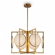 Люстра Maytoni Marmo MOD099PL-06G цвет плафона/подвески Белый, цвет арматуры Золото