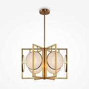 Люстра Maytoni Marmo MOD099PL-06G цвет плафона/подвески Белый, цвет арматуры Золото-2
