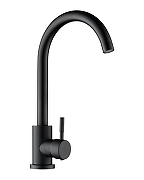 Смеситель для кухни Orange Steel M99-009b Черный матовый-6