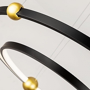 Подвесной светильник Divinare Amadeo 1123/04 SP-65 цвет черный-3