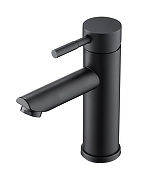 Смеситель для раковины Orange Steel M99-021b Черный матовый