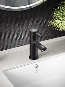 Смеситель для раковины Orange Steel M99-021b Черный матовый-5