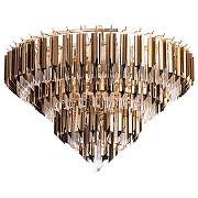 Люстра Divinare Frizzante 1683/01 LM-7 цвет плафона/подвески Золото, цвет арматуры Золото