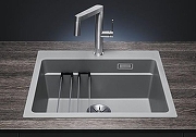 Кухонная мойка Blanco Etagon 6 Silgranit 524540 Темная скала-2
