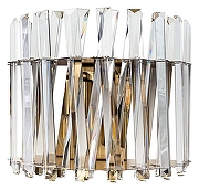 Настенный светильник Divinare Bivara 7567/18 AP-2 цвет плафона/подвески Прозрачный, цвет арматуры Бронза