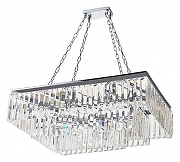 Люстра Divinare Nova 3001/02 SP-15 цвет плафона/подвески Прозрачный, цвет арматуры Хром-2