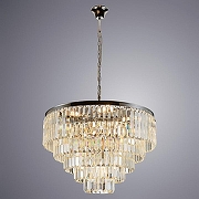 Люстра Divinare Nova 3001/02 LM-13 цвет плафона/подвески Прозрачный, цвет арматуры Хром-2