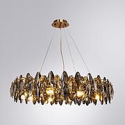 Люстра Divinare Ophelia 7203/17 LM-12 цвет плафона/подвески Светло-серый, цвет арматуры Латунь-2