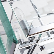 Люстра Divinare Ostin 1100/02 SP-12 цвет плафона/подвески Прозрачный, цвет арматуры Хром-3