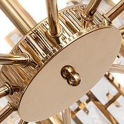 Люстра Divinare Medea 1684/01 LM-10 цвет плафона/подвески Прозрачный, цвет арматуры Золото-4