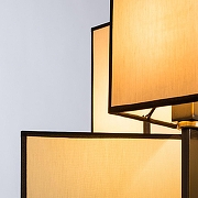 Люстра Divinare Porta 5933/01 LM-8 цвет плафона/подвески Бежевый, цвет арматуры Коричневый-4