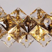 Люстра Divinare Rosalinda 7204/17 LM-12 цвет плафона/подвески Светло-серый, цвет арматуры Латунь-3