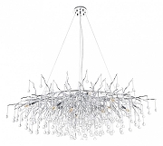 Люстра Divinare Salice 3132/26 SP-13 цвет плафона/подвески Прозрачный, цвет арматуры Серебро-1