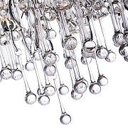 Люстра Divinare Salice 3132/26 SP-13 цвет плафона/подвески Прозрачный, цвет арматуры Серебро-4