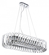 Люстра Divinare Megan 7568/02 SP-12 цвет плафона/подвески Прозрачный, цвет арматуры Хром-1