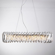 Люстра Divinare Megan 7568/02 SP-12 цвет плафона/подвески Прозрачный, цвет арматуры Хром-2