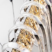 Люстра Divinare Megan 7568/02 SP-12 цвет плафона/подвески Прозрачный, цвет арматуры Хром-3