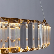 Подвесной светильник Divinare Renata 1135/17 SP-36 цвет латунь-9