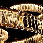 Подвесной светильник Divinare Renata 1135/17 SP-106 цвет латунь-3