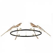 Подвесной светильник Divinare Summer 1188/06 LM-42 цвет черный-2