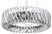 Люстра Divinare Megan 7568/02 LM-12 цвет плафона/подвески Прозрачный, цвет арматуры Хром