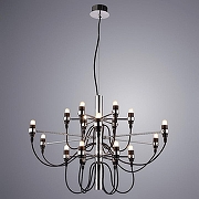 Люстра Divinare Molto 8030/02 LM-18 цвет арматуры Хром, Черный-2