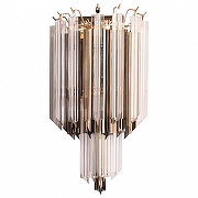 Настенный светильник Divinare Frizzante 1683/01 AP-1 цвет плафона/подвески Золото, цвет арматуры Золото