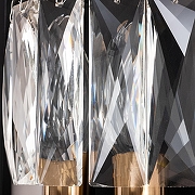 Настенный светильник Divinare Frost 2022/21 AP-2 цвет плафона/подвески Прозрачный, цвет арматуры Черный-2