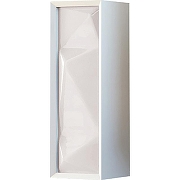 Шкаф пенал Marka One Romb 30П L У73558 подвесной White
