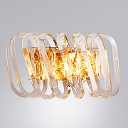 Настенный светильник Divinare Megan 7568/18 AP-2 цвет плафона/подвески Прозрачный, цвет арматуры Бронза-1