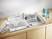 Кухонная мойка Blanco Tipo 45 S Compact 513441 Нержавеющая сталь матовая-1