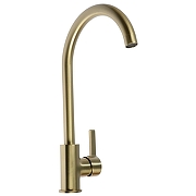 Смеситель для кухни Accoona H94 A4594AW Золотой сатин-1