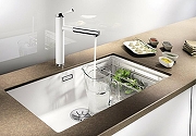 Смеситель для кухни Blanco Linee-S 518441 Белый Хром-1