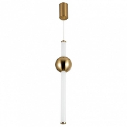 Подвесной светильник Divinare Cliff 1125/01 SP-16 цвет золото-1