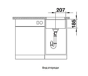 Кухонная мойка Blanco Subline 375-U 523726 Белая глянцевая-5