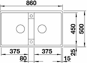 Кухонная мойка Blanco Zia 9 516686 Антрацит-2
