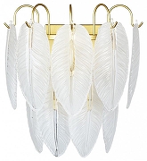 Настенный светильник Artelamp Ev1e A4052AP-2SG цвет плафона/подвески Прозрачный, цвет арматуры Золото
