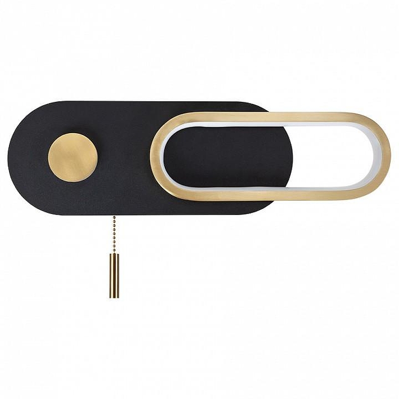 Настенный светильник Artelamp Lucas A2602AP-10BK 