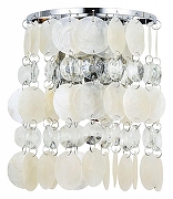 Настенный светильник Artelamp Pipirima A4041AP-2CC цвет плафона/подвески Белый, Прозрачный, цвет арматуры Хром