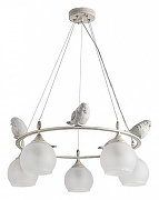 Люстра Artelamp Gemelli A2150SP-5WG цвет плафона/подвески Белый, цвет арматуры Золото-2