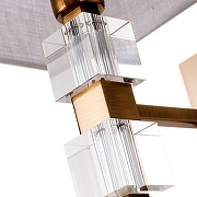 Настенный светильник Artelamp North A5896AP-1PB цвет плафона/подвески Белый, цвет арматуры Медь-2