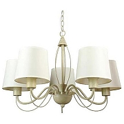 Люстра Artelamp Orlean A9310LM-5WG цвет плафона/подвески Белый, цвет арматуры Золото, Белый-6