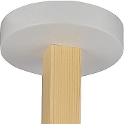 Люстра Artelamp Oscar A7141PL-3WH цвет плафона/подвески Белый, цвет арматуры Белый, Коричневый-4