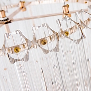 Люстра Artelamp Jast1n A2848SP-3GO цвет плафона/подвески Прозрачный, цвет арматуры Золото-3